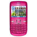 Nokia C3 Pink Mobile Phone - Unlocked