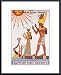 Egyptian State Railways by Kalfa 18.00X24.00 Framed with Black Metal Frame