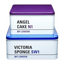 Kitchen Craft My London Square Cake Tins, Set of 2