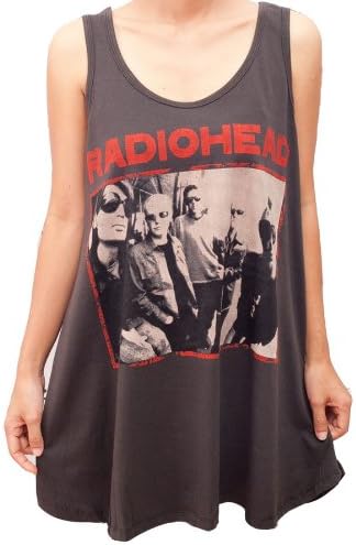 TTM210 Thom Yorke RADIOHEAD ROCK PUNK POP ART Women DRESS T-SHIRT Tank Top