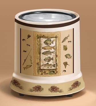 Crazy Mountain Candle Warmer ~ Fish Design ~ Takes Votive Candles, Small Jar Candles, Wax Tarts, and Scent Drops