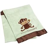 Carters Velour with Applique Blanket, Green by carter's