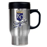Kansas City Royals Primary Logo Stainless Steel Travel Mug