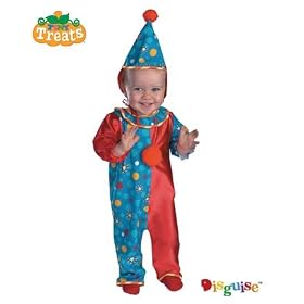 12-18 Months Cutsie Clown Costume: Baby's