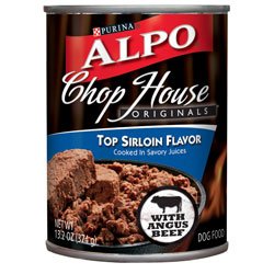 Alpo Chop House Originals Top Sirlon Flavor Canned Dog Food
