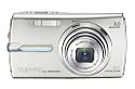 Olympus Stylus 830 8MP Digital Camera with Dual Image Stabilized 5x Optical Zoom (Silver)