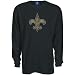 Image of Reebok New Orleans Saints Black Thermal Long Sleeve Top