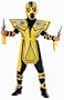 Yellow Ninja Child Costume