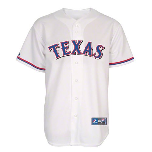 Texas Rangers Youth Home White Replica Jersey