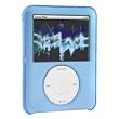 Apple Ipod Nano 3rd Generation 4GB 8GB Transparent Blue Crystal Snap-on Cover Case