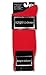 1 Pair of Biagio Solid RED Color Men's COTTON Dress SOCKS