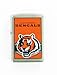 Zippo Lighter NFL CINCINNATI Bengals, Brushed Chrome