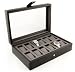 Dulwich 12 Space Leather Watch Box with Luxury Lining