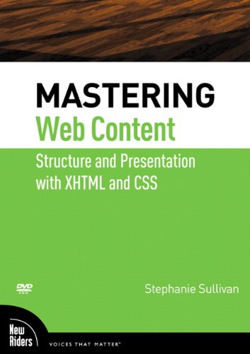 Mastering Web Content (DVD)
