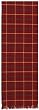 Durable Hand Woven 100% Cotton Striped Table Runners 12x72 Inches Set of Two