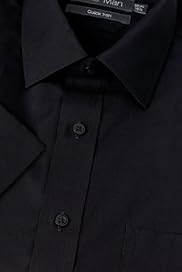 Cotton Rich Quick Iron Short Sleeve Twill Shirt