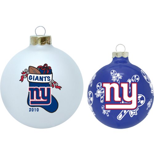 NFL New York Giants Collectible and Traditional Ornament Set