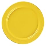 Emile Henry - 38878 - Lot de 4 Assiettes Plates Citron - En C�ramique �maill�e - Diam�tre 28 Cmpar Emile Henry
