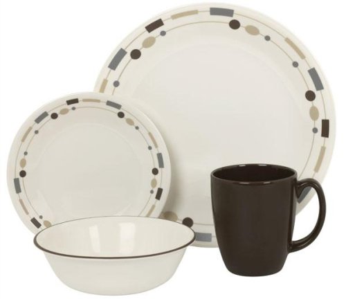 Corelle 16-pc. Circles Dinnerware - Round