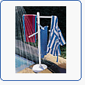 Outdoor 3 Bar Towel Rack