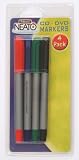 Fellowes CD/ DVD Marker Pens - 4 Pack