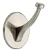 Liberty Hardware 128735 Pilltop Single Prong Design Self Adhesive Hook, Satin Nickel