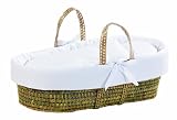 Picci Carry Basket with Comforter, White