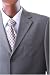 Apparel : Men's Super 140's Single Breasted Olive Wool Dress Suit
