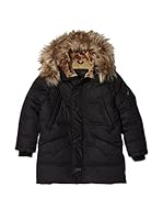 Schott NYC Abrigo (Negro)