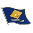 Delaware Flag Lapel Pin