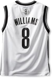 NBA Brooklyn Nets Deron Williams Youth 8-20 Replica Home Jersey, Medium, White