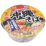 明星　【沖縄限定発売】沖縄そば(かつお昆布だしソーキ味)12個セット