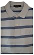 Men's Nautica Polo Shirt Short Sleeved Blue/blue Striped Several Sizes Available