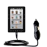 Rapid Car / Auto Charger for the Elonex 705EB Colour eBook Reader - uses Gomadic TipExchange Technology