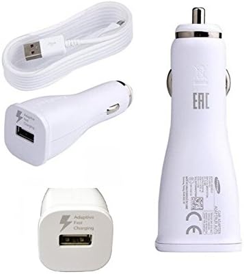 Fast Rapid Adaptive Car Charger with Micro USB Cable For Samsung Galaxy S6 S7 Edge + Plus Quick Charge 2.0