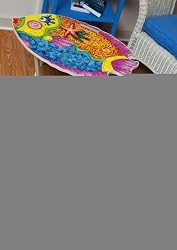 2 Assorted Fish Shaped TV Tray