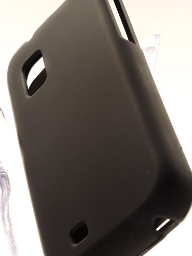Shockwize (Tm) Ambassador Series Samsung Galaxy S Showcase i500 Fascinate Mesmerize S950C Hard Solid Snap On Shell Armor Protector Cover Case SCH-I500 SCH-S950C (Solid Black)
