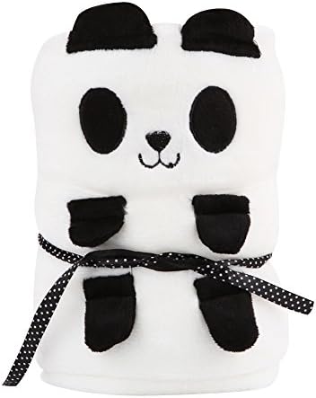 Revery Cartoon 3D Animal Blanket for Kids and Baby Soft Coral Fleece Warming Throw Blanket (6# Panda)