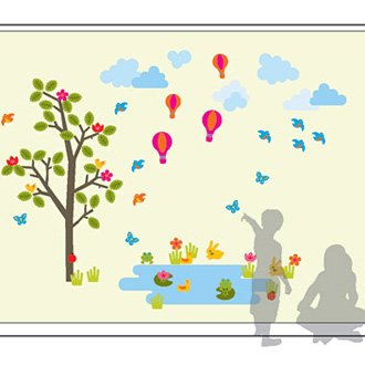 notNeutral Removeable Wall Stickers - Complete Set
