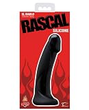 Rascal Silicone El Diablo Silicone Dong, Black