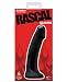 Rascal Silikon Dildo El Diablo, Schwarz