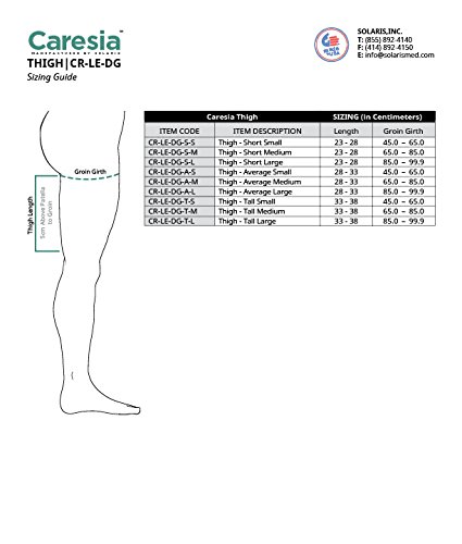 Caresia Lymphedema Bandaging Liner Thigh - Tall, Large