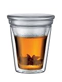 Bodum Canteen Double Wall Tea Glass with Filter 2-pc.