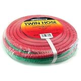 Premium Grade R Oxygen-Acetylene Twin Hose, 1/4 x 25'