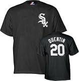 Carlos Quentin Chicago White Sox Youth Player Name and Number Black T-Shirt