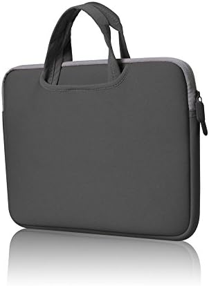 Laptop Sleeve Case Cover:Heikaa Slim-fit 13.3 Inch Zipper Laptop Sleeve, Water-resistant Protective Bag, Carrying Pouch for Macbook 13.3-Inch and Other Brand 13.3-Inch Laptop(Gray)