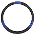 Pilot Automotive SW-73B Comfort Mesh Steering Wheel Cover with Blue Flames
