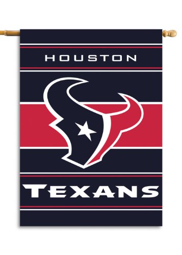 NFL Houston Texans 2-Sided 28-by-40-Inch House Banner