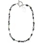 Crop Of Jewels Turquoise, Peridot, and Amethyst Necklace