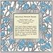 2.5" Silver Plated Magnolia Window Frame